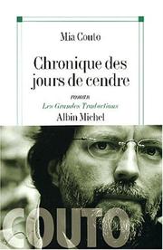 Cover of: Chronique des jours de cendre