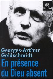 Cover of: En présence du Dieu absent
