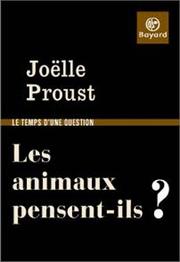 Cover of: Les animaux pensent-ils ?