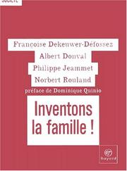 Cover of: Inventons la famille!