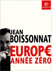 Cover of: Europe année zéro