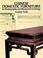 Cover of: Chinese domestic furniture in photographs and measured drawings