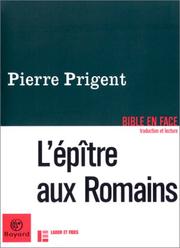 Cover of: L'Epître aux romains