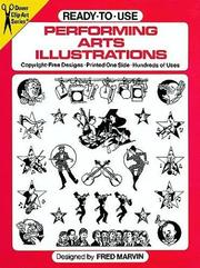 Cover of: Ready-to-Use Performing Arts Illustrations by Fred Marvin