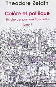 Cover of: Histoire des passions françaises t.4 by Zeldin