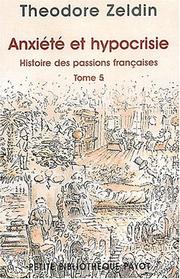 Cover of: Histoire des passions françaises t.5