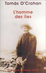 Cover of: L'Hommes des îles by Tomás Ó Criomhthainn