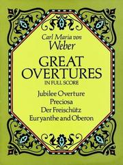 Cover of: Great Overtures in Full Score