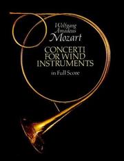 Cover of: Concerti for Wind Instruments in Full Score