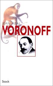 Cover of: Voronoff by Jean Réal