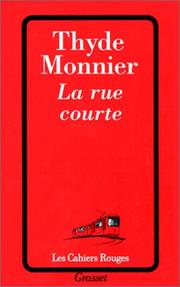 Cover of: La Rue courte