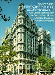 Cover of: New York's fabulous luxury apartments by Andrew Alpern