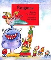 Cover of: Enigmes