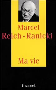 Cover of: Ma vie
