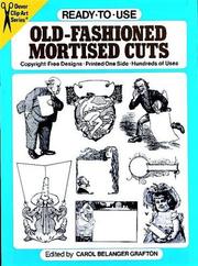 Cover of: Ready-to-Use Old-Fashioned Mortised Cuts (Clip Art)