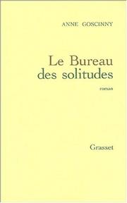 Cover of: Le Bureau des solitudes