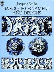 Cover of: Baroque ornament and designs | FrancМ§oise Stella