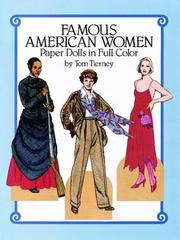 Cover of: Famous American Women Paper Dolls in Full Color by Tom Tierney