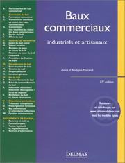 Cover of: Baux commerciaux : Industriels et artisanaux