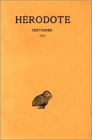 Cover of: Histoires, tome 8  by Herodotus, Ph.-E. Legrand