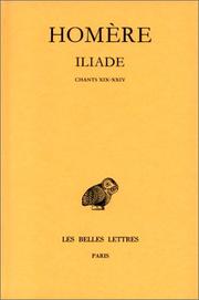 Cover of: L'Iliade, tome 4  by Όμηρος