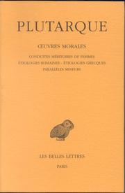 Cover of: Oeuvres morales t.4-traites 17-19 -417- by Plutarch, Plutarch