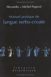 Cover of: Manuel pratique de langue serbo-croate ed. 2002