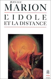 Cover of: L'idole et la distance