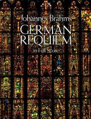 Cover of: German Requiem in Full Score