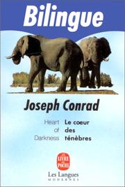 Cover of: Le Coeur DES Tenebres/Heart of Darkness by Conrad