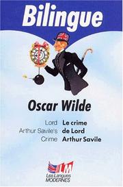 Cover of: Le Crime De Lord Arthur Savile/Lord Arthur Savile's Crime