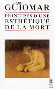 Cover of: Principes d'une esthétique de la mort