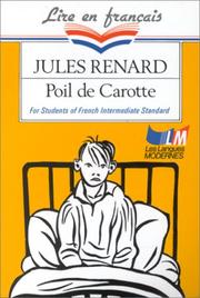Cover of: Poil de carotte by Jules Renard