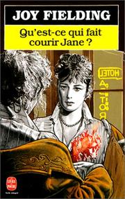 Cover of: Qu'est-ce qui fait courir Jane? by Joy Fielding