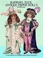 Cover of: Raphael Tuck Antique Paper Dolls in Full Color