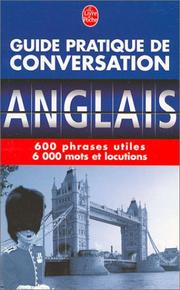 Cover of: Guide pratique de conversation en Anglais-Américain
