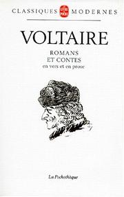 Romans et contes en vers et en prose by Voltaire, Edouard Guitton