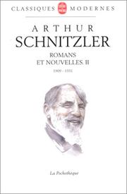 Cover of: Romans et nouvelles, tome 2 by Arthur Schnitzler