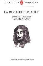 Cover of: Oeuvres by François duc de La Rochefoucauld