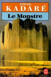 Cover of: Le Monstre