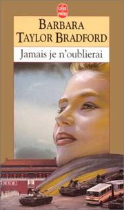 Cover of: Jamais je n'oublierai