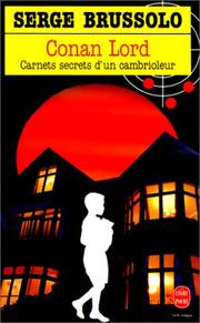 Cover of: Conan Lord : Carnets secrets d'un cambrioleur