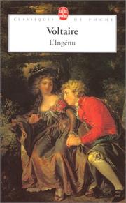 Cover of: L Ingenu, L' by Voltaire