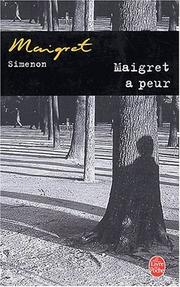 Cover of: Maigret a peur by Georges Simenon