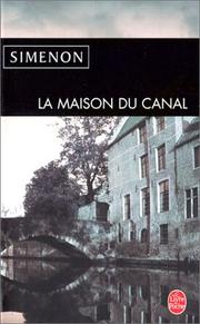 Cover of: La maison du canal by Georges Simenon