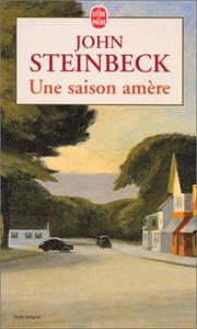 Cover of: Une saison amère by John Steinbeck