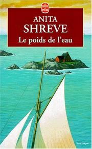 Cover of: Le Poids De L'Eau