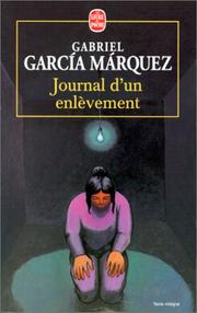 Cover of: Journal d'un enlèvement by 