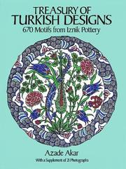 Cover of: Treasury of Turkish designs: 670 motifs from Iznik pottery