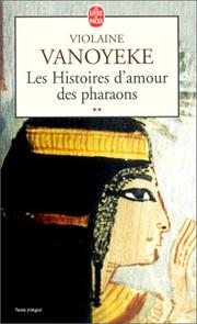 Cover of: Les Histoires d'amour des pharaons, numéro 2